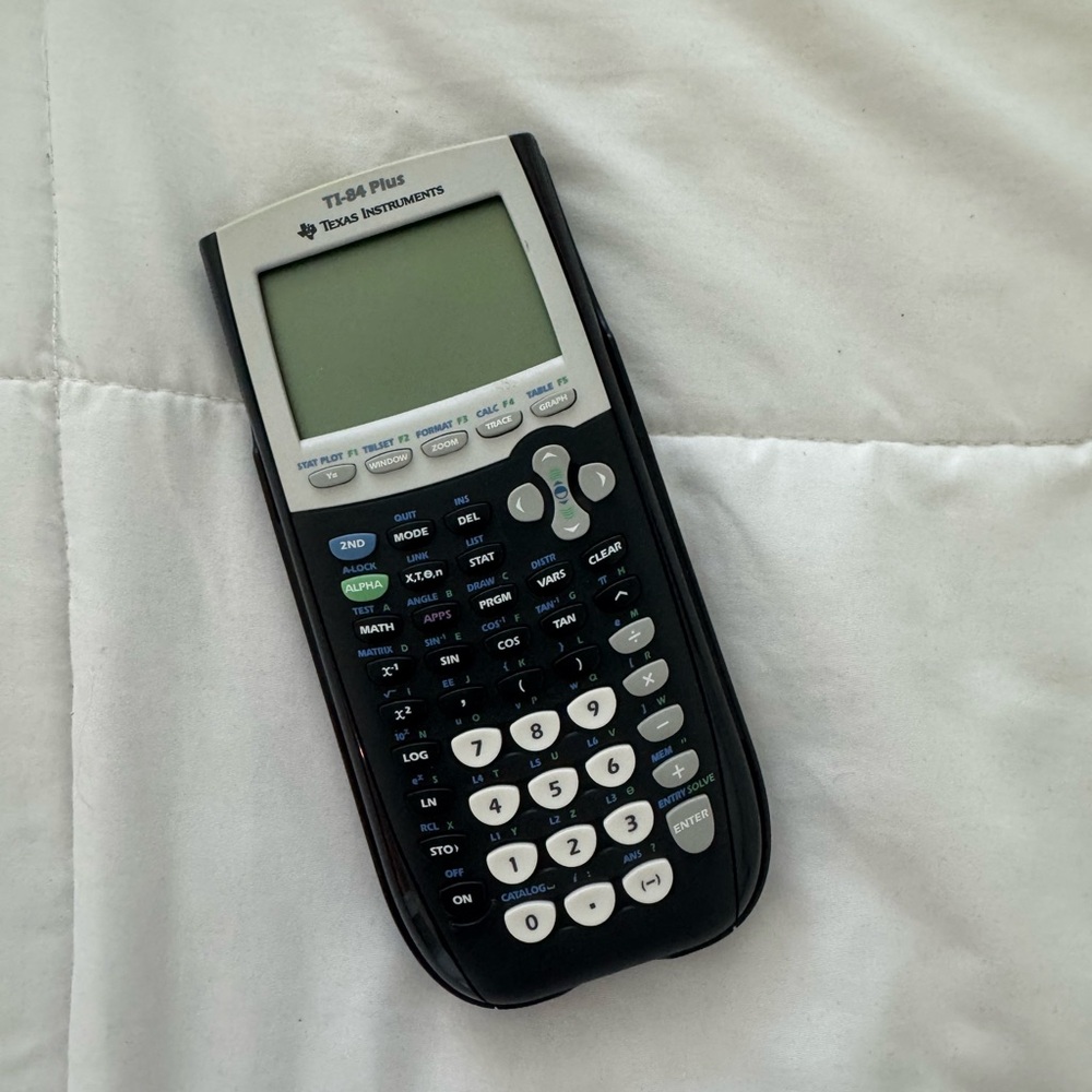 Texas Instruments TI-84 Plus Black Graphing Calculator